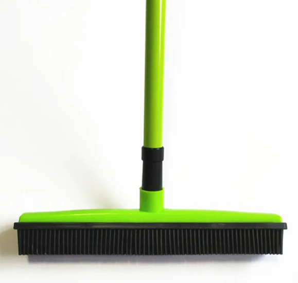 Pet Hair Removal Rubber Broom
