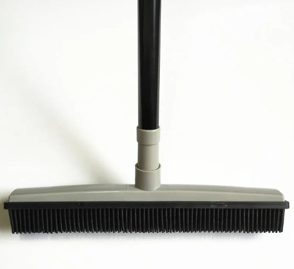 Pet Hair Removal Rubber Broom