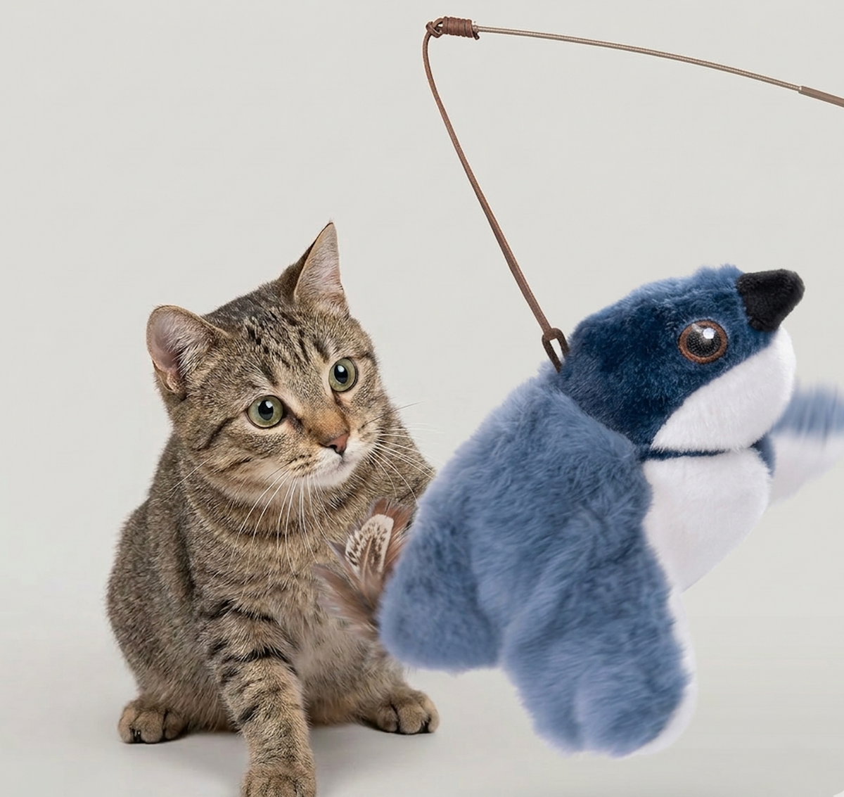 Rechargeable Flapping Bird Cat Toy