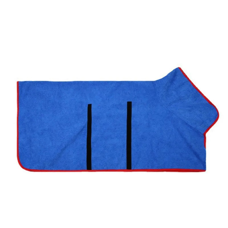 Quick-Dry Pet Bathrobe Towel